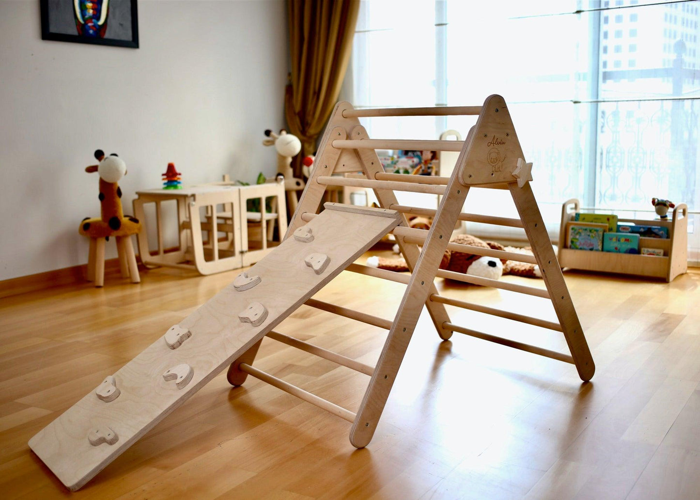 Gym - 3 Piece Decorative Montessori Climbing Set