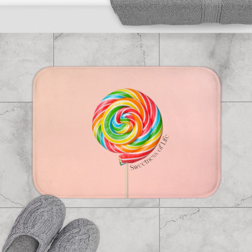 Decorative Lollipop Floor Mat