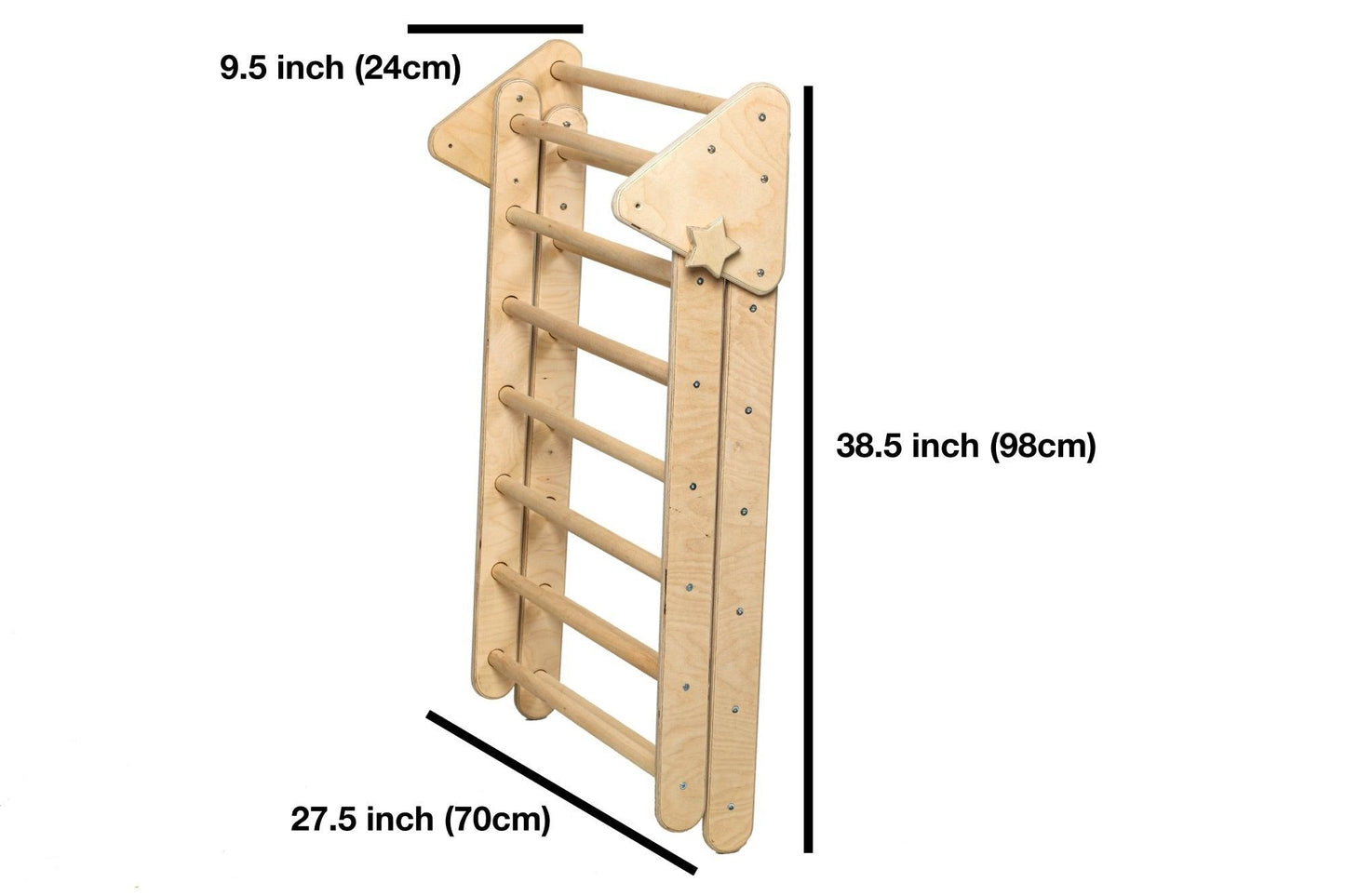 Gym - 3 Piece Decorative Montessori Climbing Set